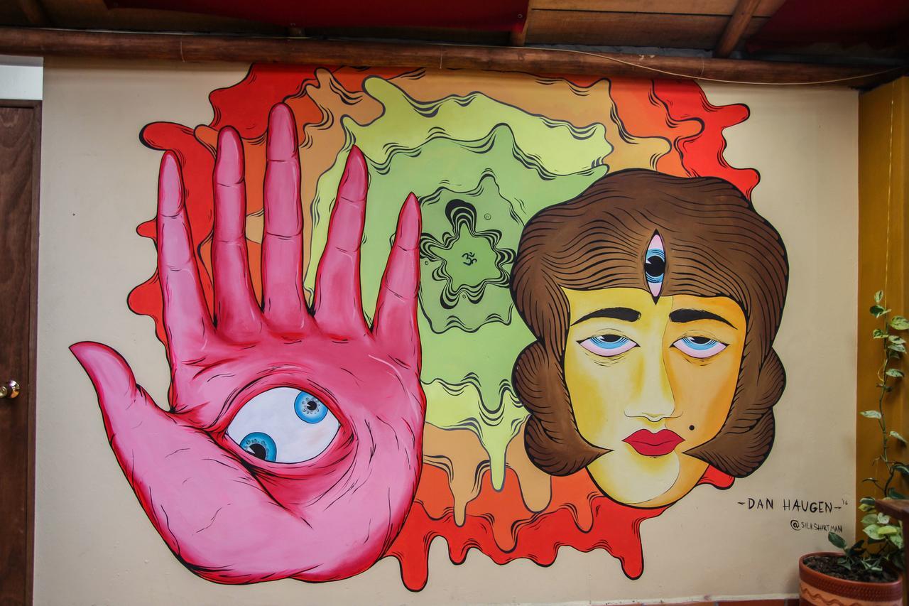 Lake View Hostel Guatapé エクステリア 写真